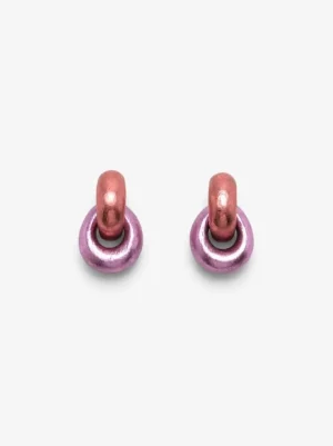 Monies Astra earclips pink