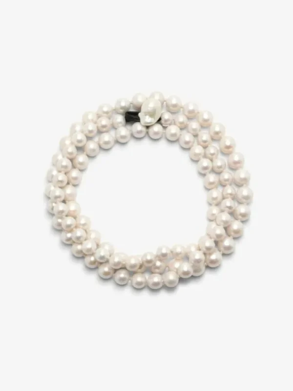 Monies Astrée necklace: freshwater pearls