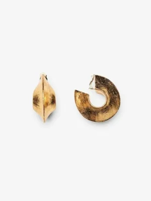 Monies Baku earrings: goldfoil