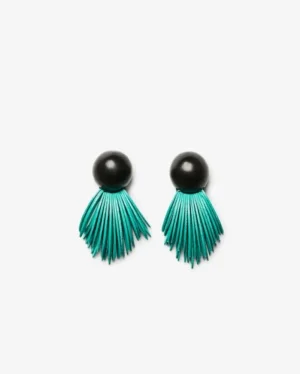 Monies Bogota earrings: turquoise