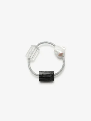 Monies Bracelet: pearl, quartz and tourmaline
