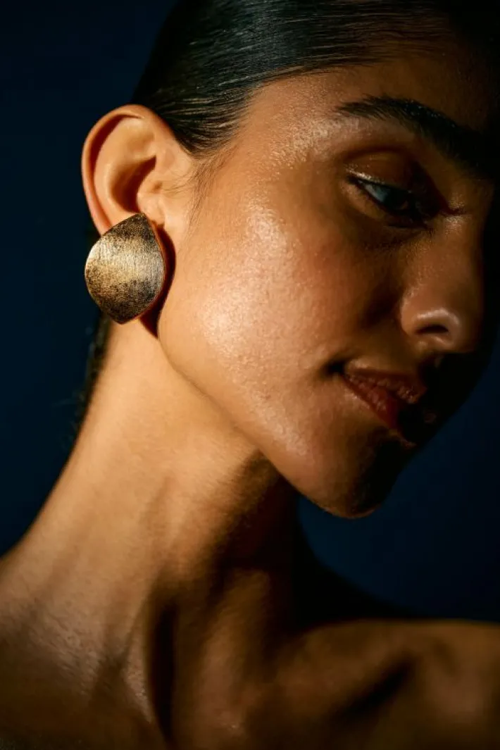 Monies Cleo earring: goldfoil