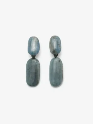 Monies Earclips: hematite