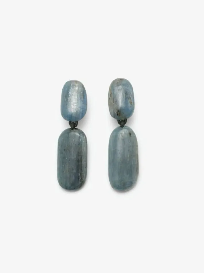 Monies Earclips: hematite