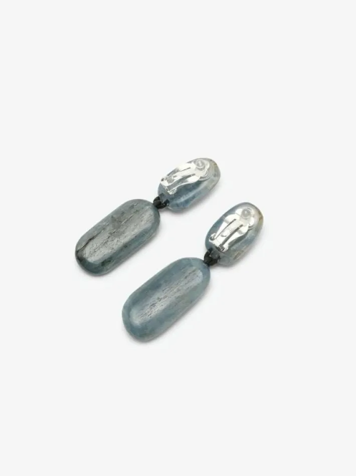 Monies Earclips: hematite