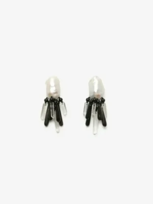 Monies Earring: mixed materials