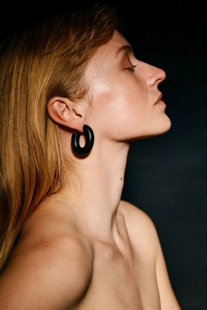 Monies Fides stud earring
