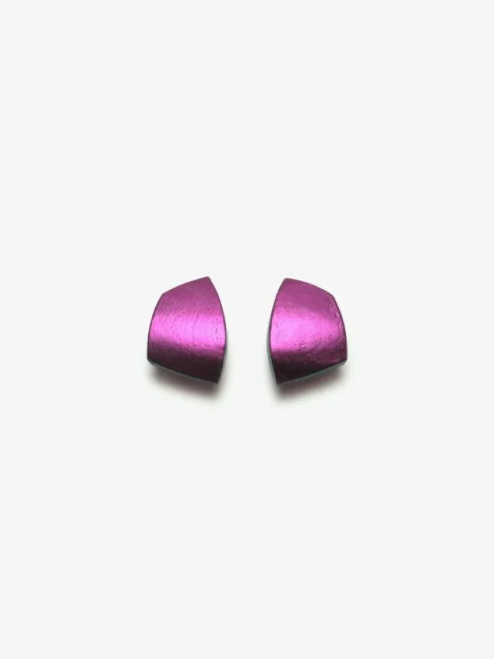 Monies Gaia earring multi-coloured foil