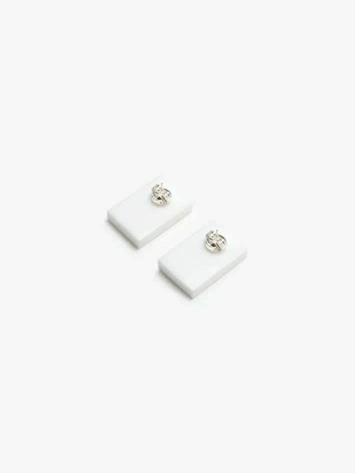 Monies Harlow earring: white