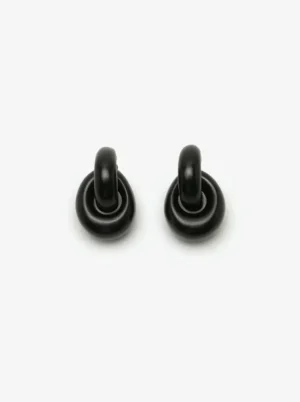 Monies Havana earrings black