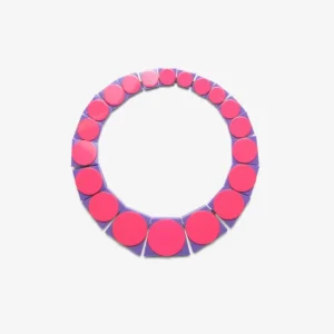 Monies Indigo necklace pink