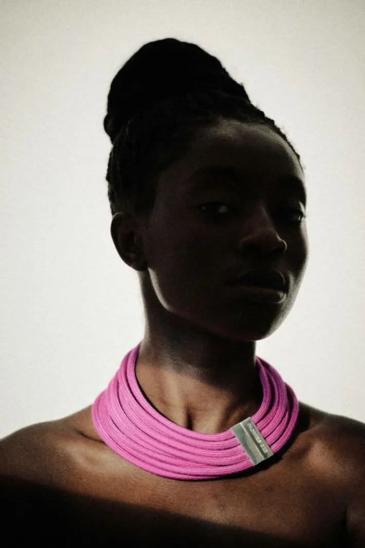 Monies Infini necklace pink