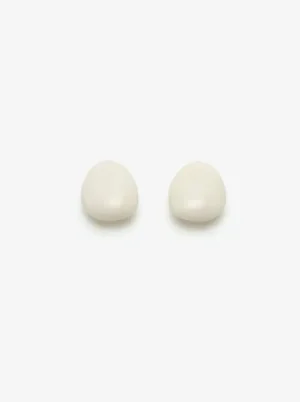 Monies Lima earrings: white