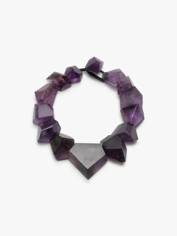 Monies Necklace: amethyst