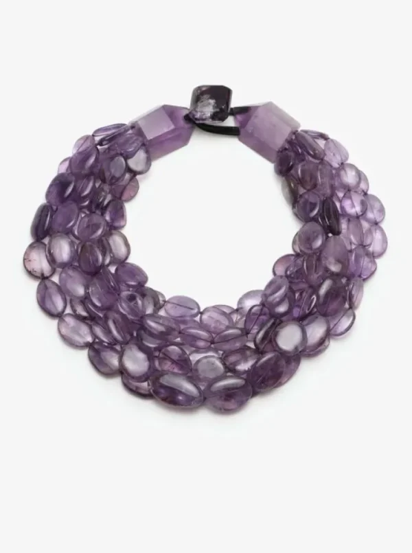 Monies Necklace: amethyst