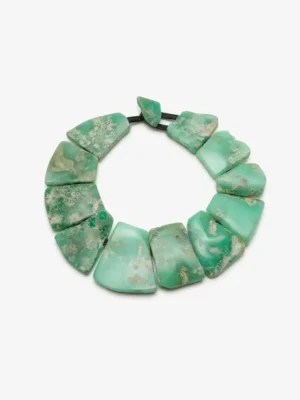 Monies Necklace: australian green chrysoprase