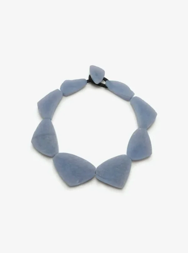 Monies Necklace: chalcedony