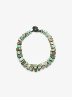 Monies Necklace: chrysoprase