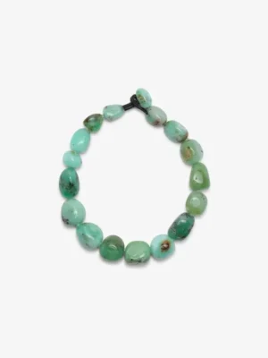 Monies Necklace: chrysoprase