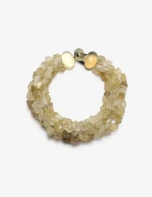 Monies Necklace: lemon quartz