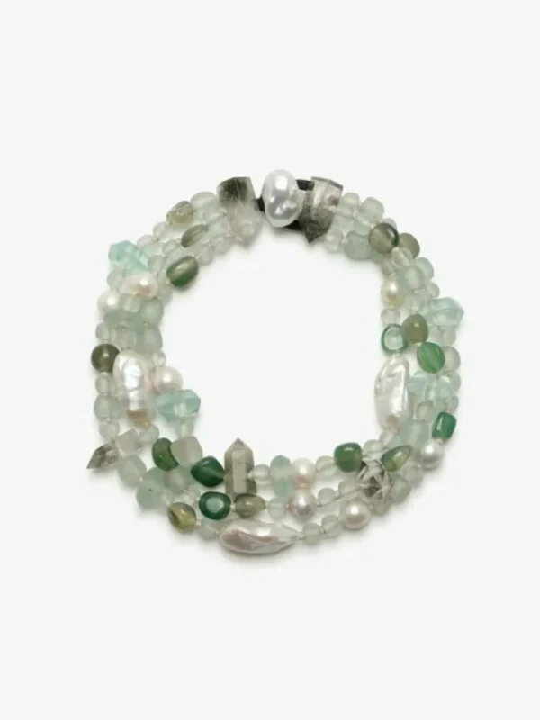 Monies Necklace: mixed materials