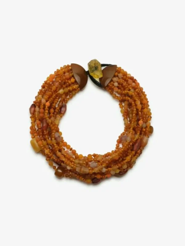 Monies Necklace: mixed materials