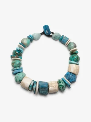 Monies Necklace: mixed materials