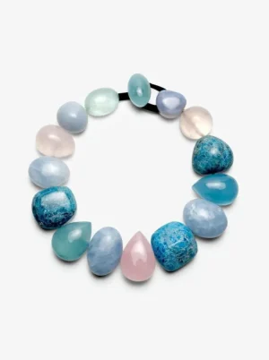 Monies Necklace: mixed materials