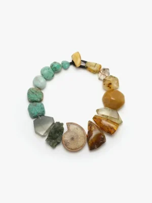 Monies Necklace: mixed materials