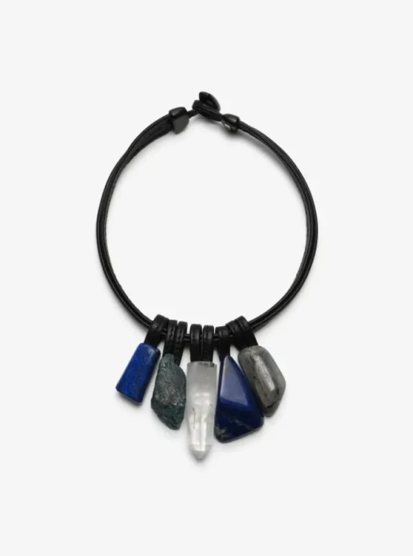 Monies Necklace: mixed materials