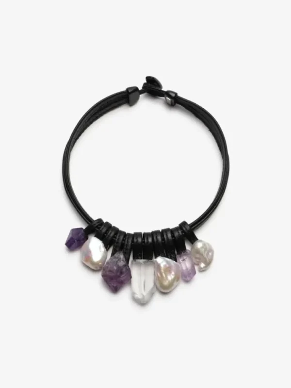 Monies Necklace: mixed materials
