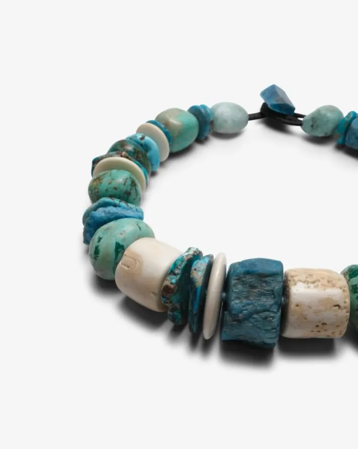 Monies Necklace: mixed materials