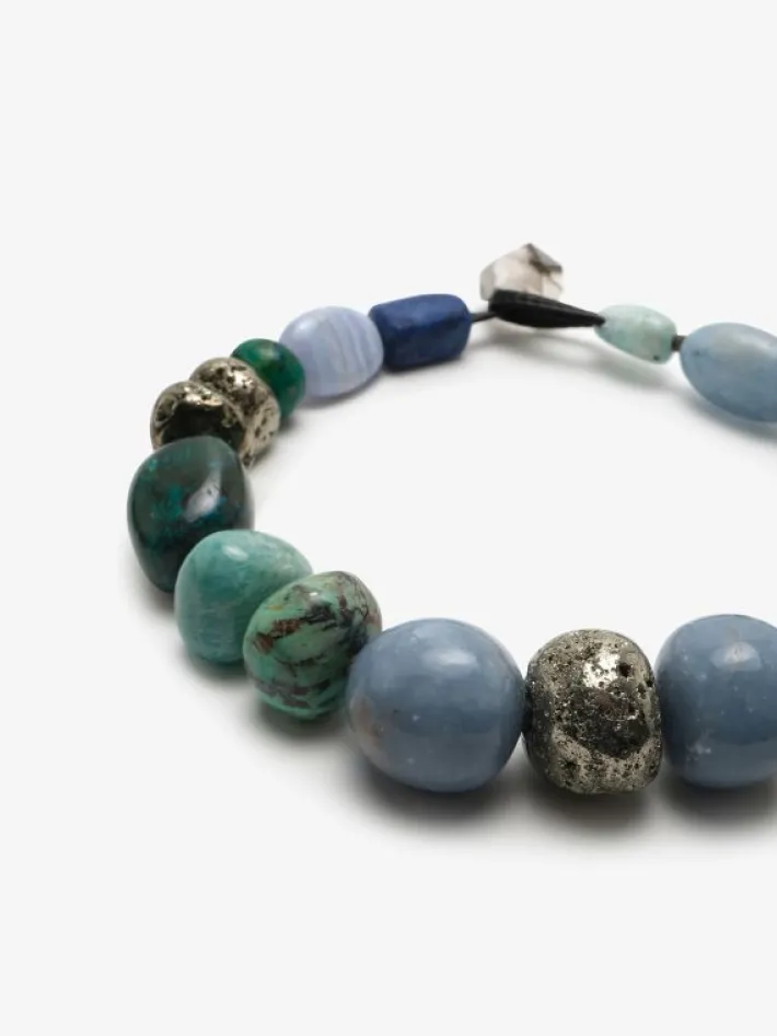 Monies Necklace: mixed materials