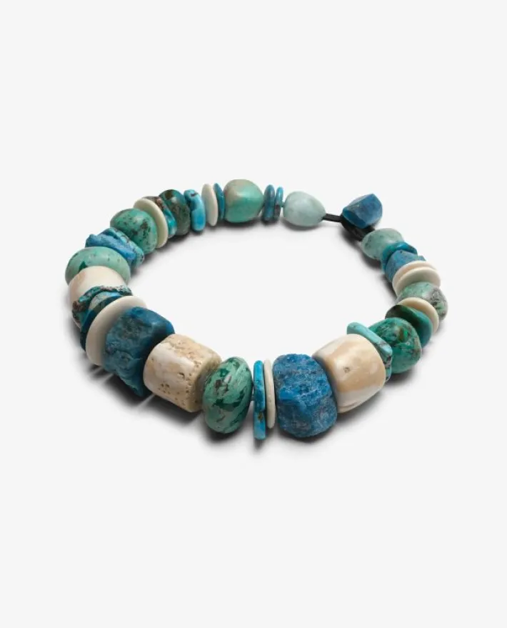 Monies Necklace: mixed materials