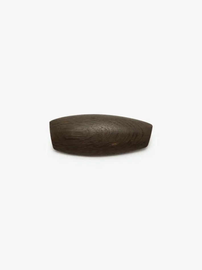 Monies Nico brooch: bog oak