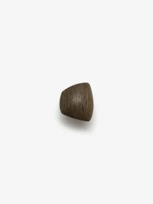Monies Oro ring: bog oak, leather