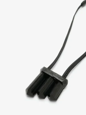 Monies Pendant: tourmaline, leather