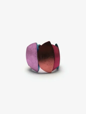 Monies Quinn bracelet: multi-coloured foil