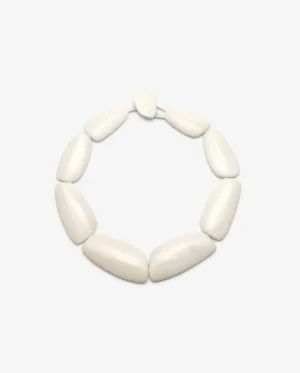 Monies Ralk necklace white