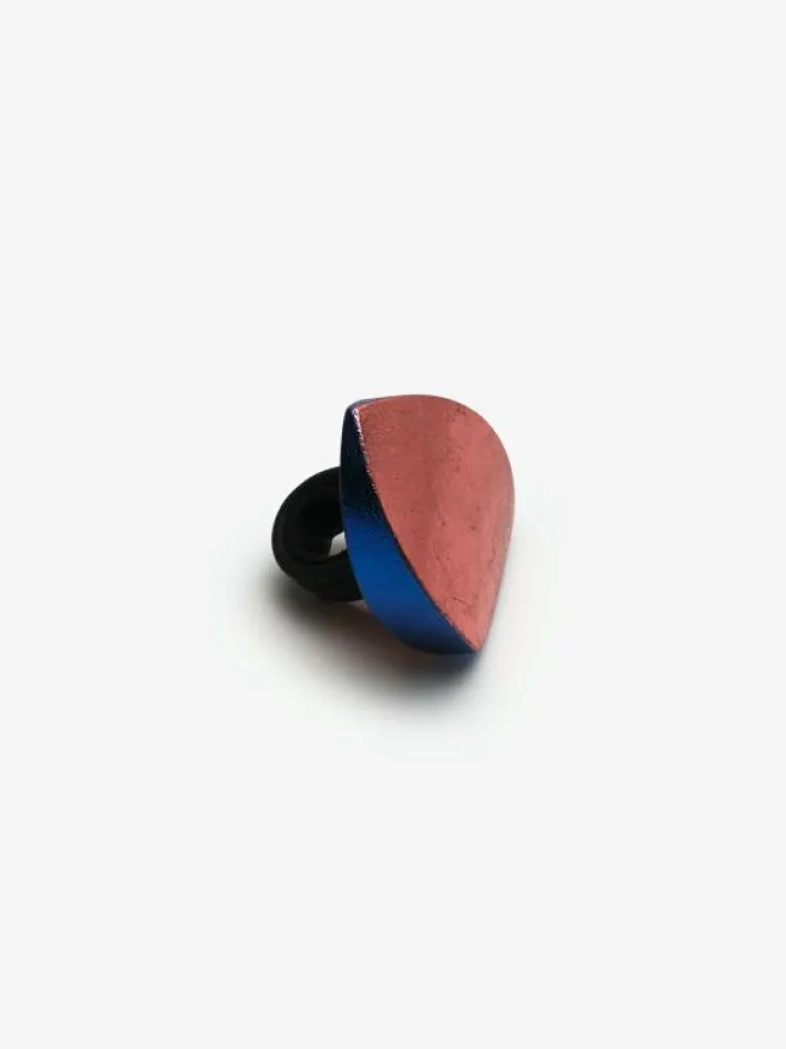 Monies Rex ring: multi-coloured foil
