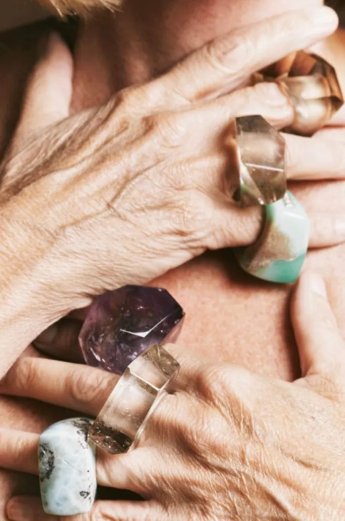 Monies Ring: amethyst