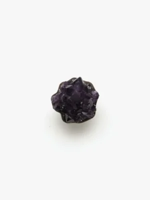 Monies Ring: amethyst, bog oak
