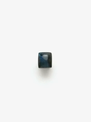 Monies Ring: labradorite, bog oak, leather