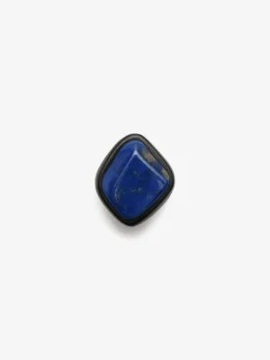 Monies Ring: lapis lazuli, ebony