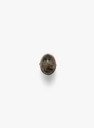 Monies Ring: quartz, copper