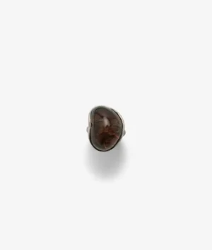 Monies Ring: quartz, silver