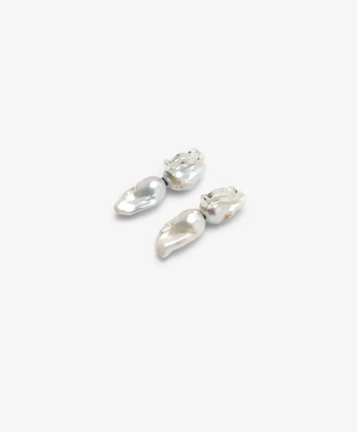 Monies Sable earrings: baroque pearls