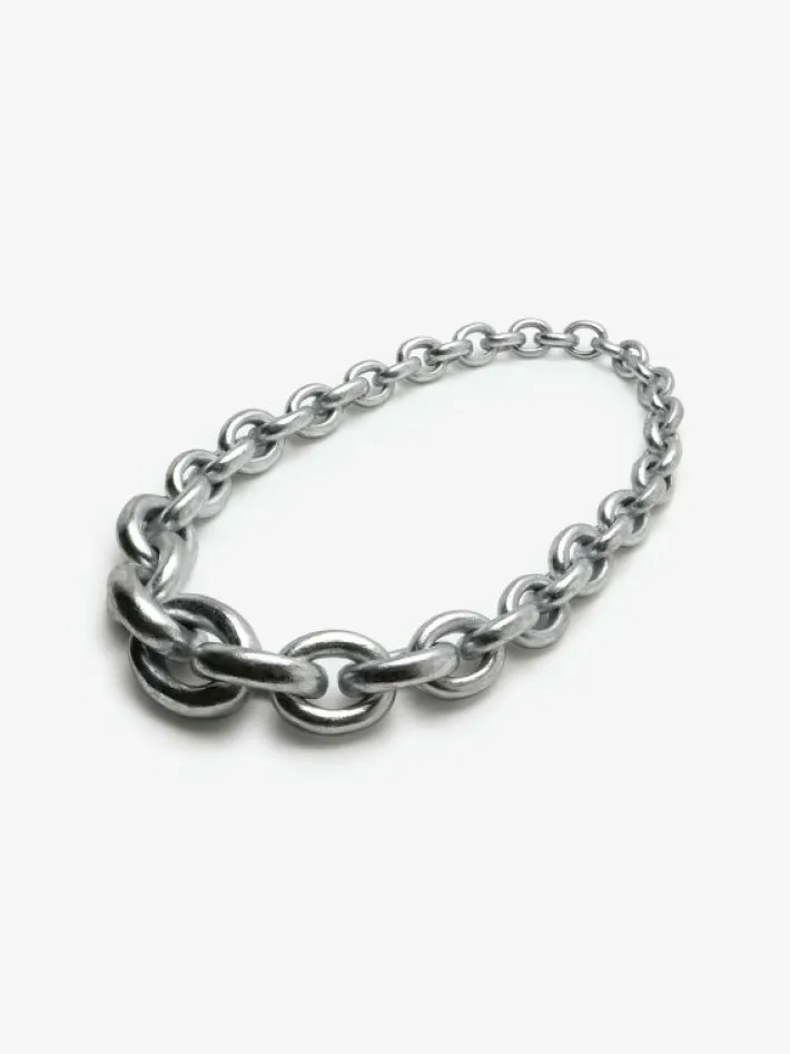 Monies Shanghai necklace: silverfoil