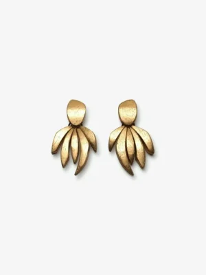 Monies Tia earring: goldfoil