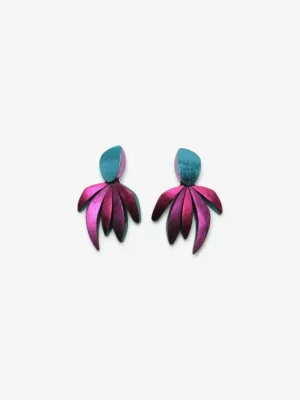 Monies Tia earring: multi-coloured foil